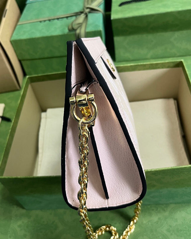 Gucci Ophidia GG Small Shoulder Bag – Soft Pink
