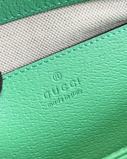 Gucci Ophidia GG Small Shoulder Bag – Aqua Green