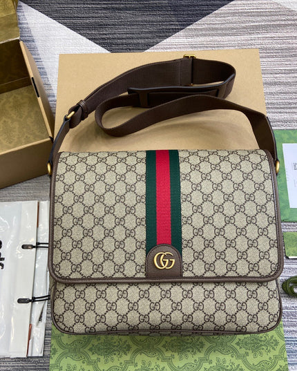 Gucci Ophidia Large Crossbody Bag 792119 - Beige