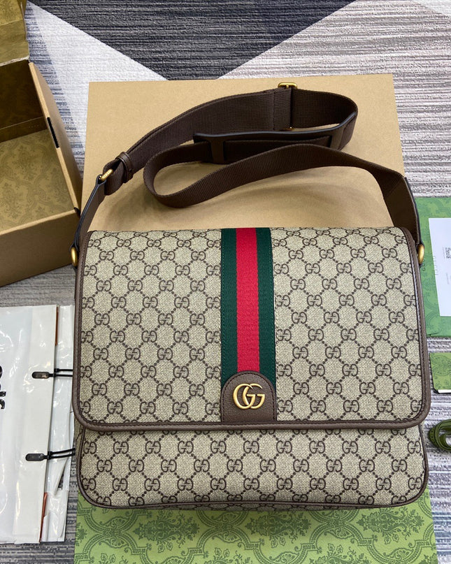 Gucci Ophidia Large Crossbody Bag 792119 - Beige