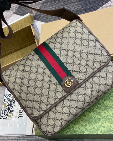 Gucci Ophidia Large Crossbody Bag 792119 - Beige