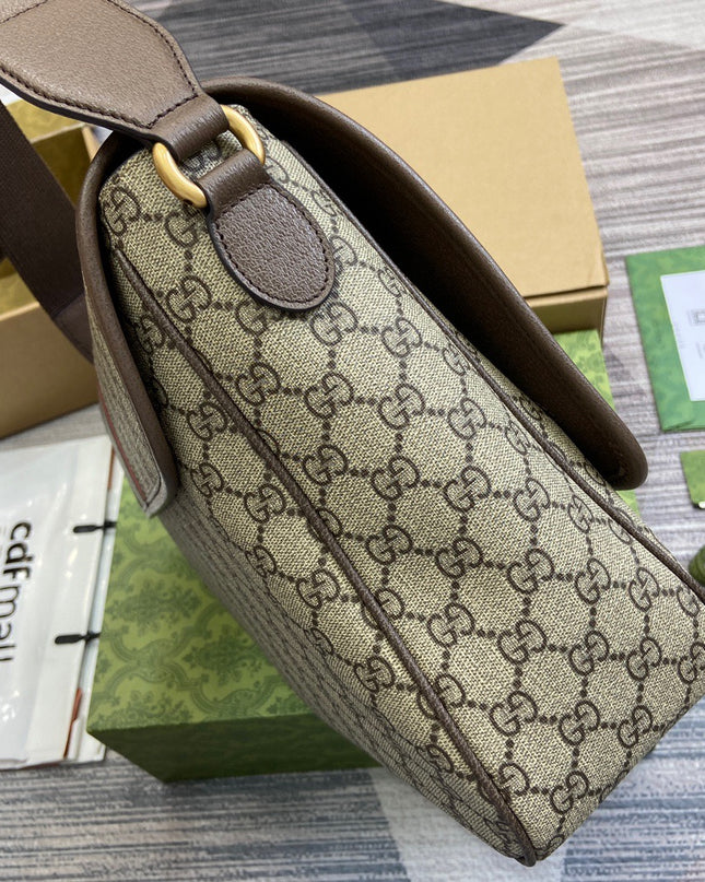 Gucci Ophidia Large Crossbody Bag 792119 - Beige