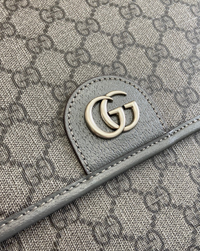 Gucci Ophidia Large Crossbody Bag 792119 - Grey