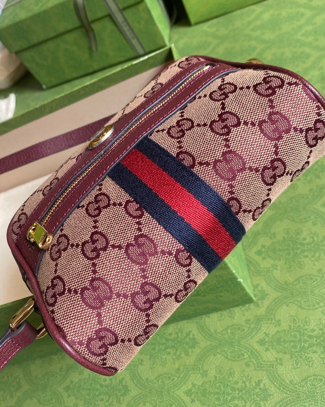 Gucci Ophidia Mini Bag With Web 517350