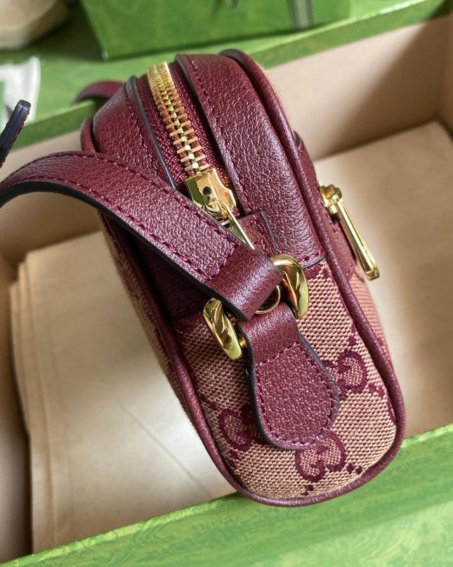 Gucci Ophidia Mini Bag With Web 517350