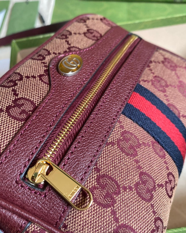 Gucci Ophidia Mini Bag With Web 517350