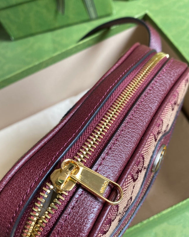 Gucci Ophidia Mini Bag With Web 517350