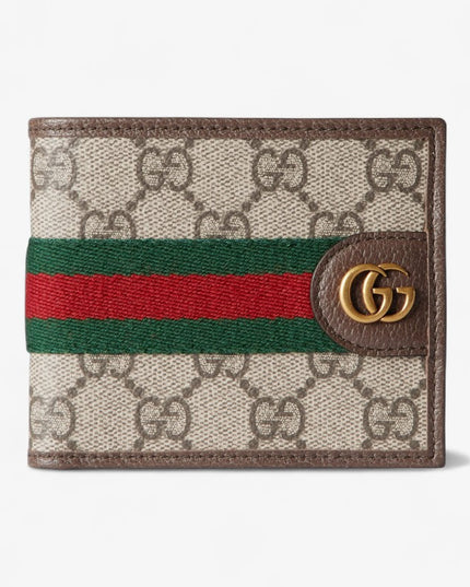 Gucci Ophidia Monogram Bi-Fold Wallet