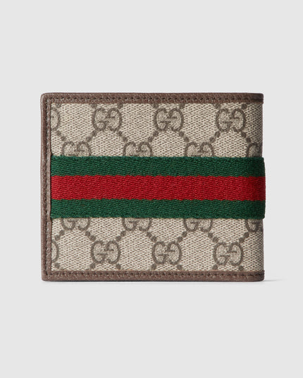 Gucci Ophidia Monogram Bi-Fold Wallet