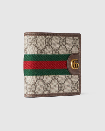 Gucci Ophidia Monogram Bi-Fold Wallet