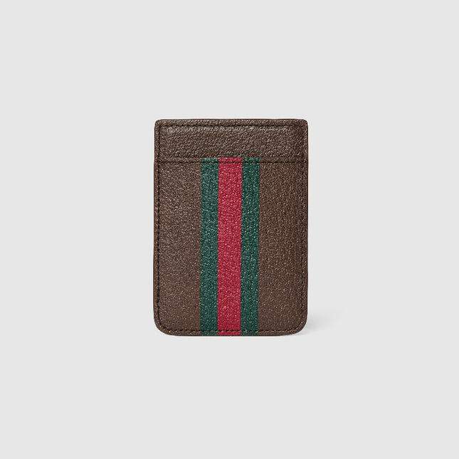 Gucci Ophidia Monogram MagSafe Card Holder