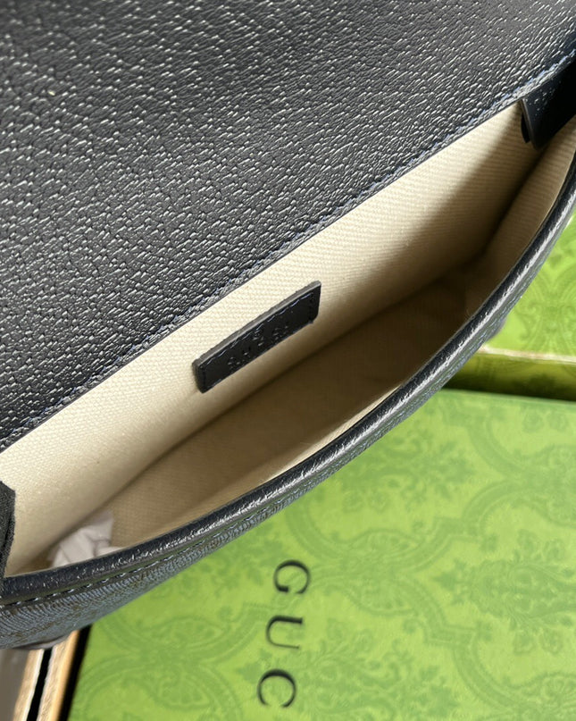 Gucci GG Messenger Bag – Black GG Supreme