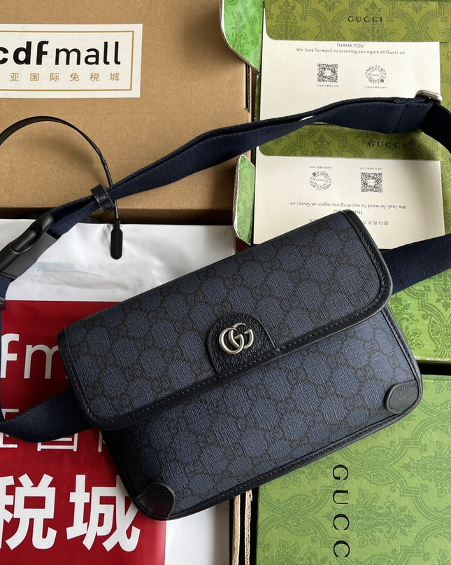 Gucci GG Messenger Bag – Black GG Supreme
