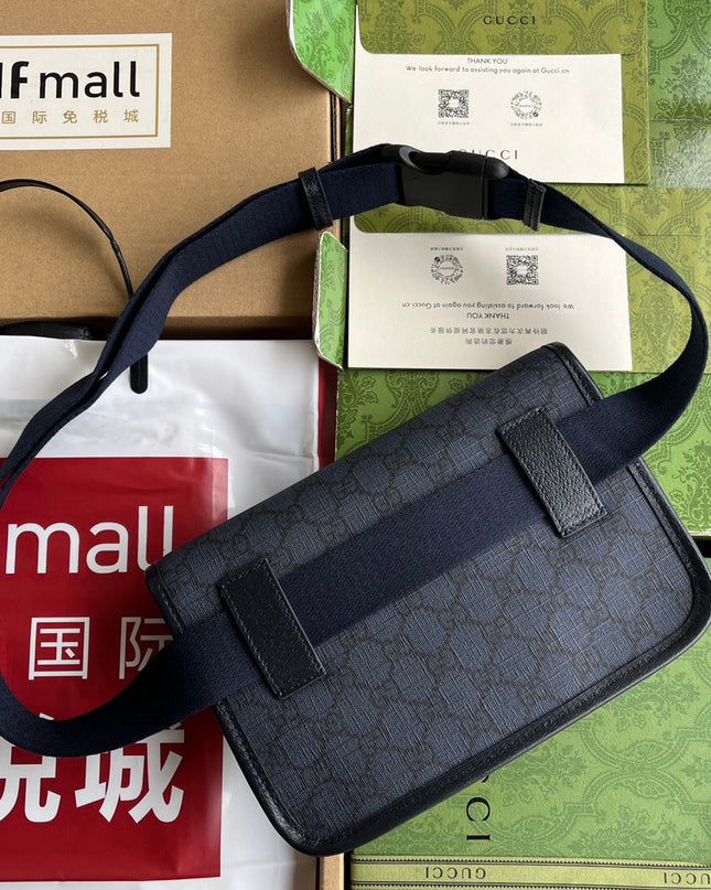 Gucci GG Messenger Bag – Black GG Supreme