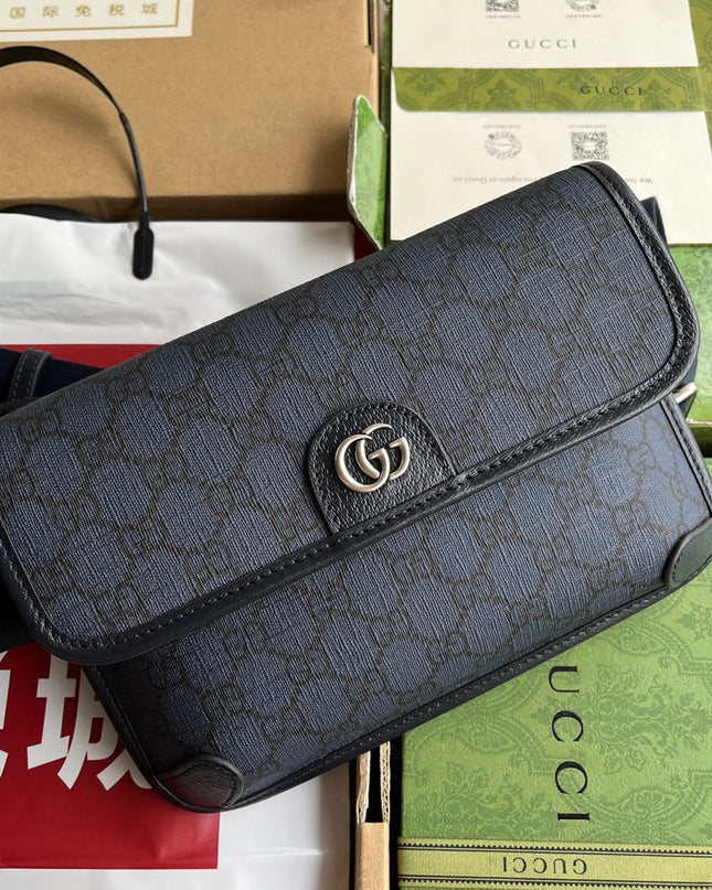 Gucci GG Messenger Bag – Black GG Supreme