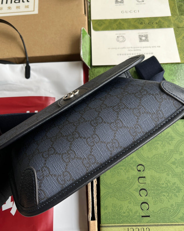 Gucci GG Messenger Bag – Black GG Supreme