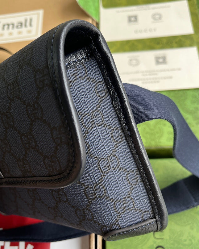 Gucci GG Messenger Bag – Black GG Supreme