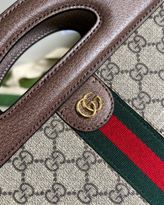 Gucci Ophidia Small Tote With Web 693724