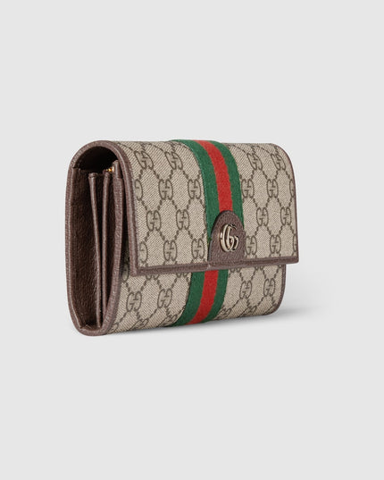 Gucci Ophidia Soft Supreme Continental Wallet