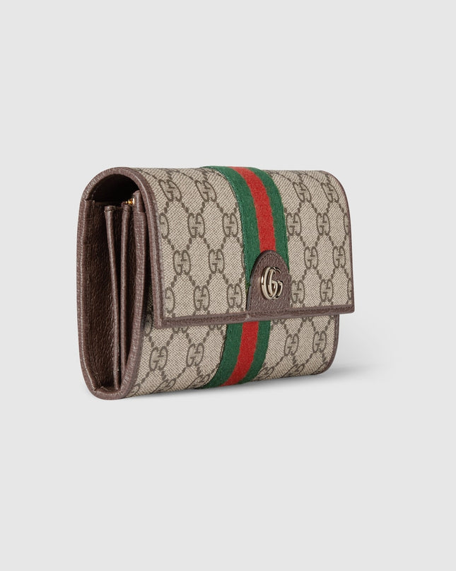 Gucci Ophidia Soft Supreme Continental Wallet