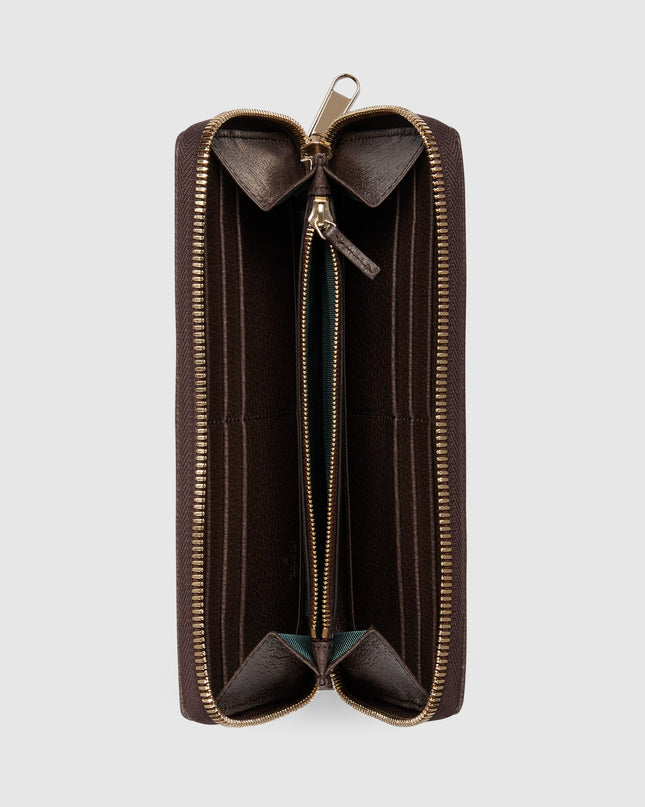 Gucci Ophidia Soft Supreme Zip Around Wallet