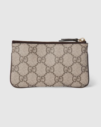 Gucci Ophidia Soft Supreme Zip Key Pouch