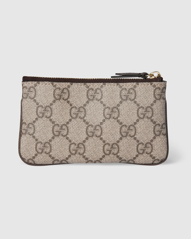 Gucci Ophidia Soft Supreme Zip Key Pouch