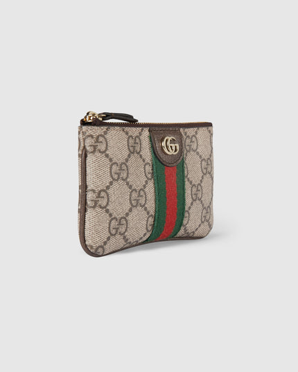 Gucci Ophidia Soft Supreme Zip Key Pouch
