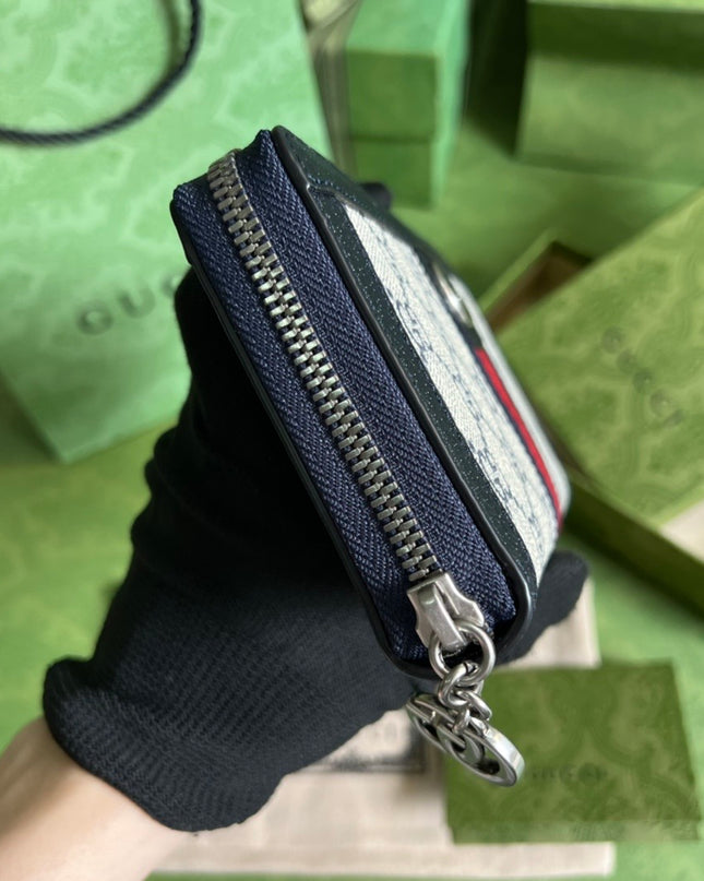 Gucci Ophidia Zip Around Wallet 523154