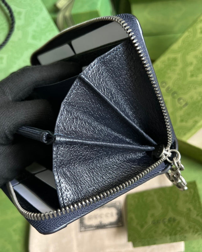 Gucci Ophidia Zip Around Wallet 523154