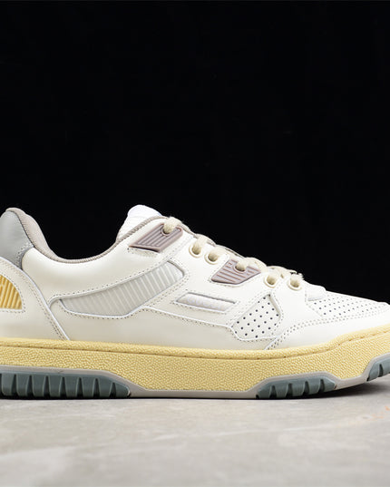 Gucci Perforated Leather Low‑Top Sneaker White Shoes