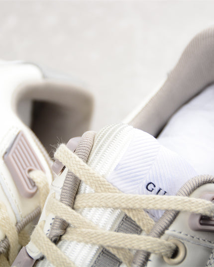 Gucci Perforated Leather Low‑Top Sneaker White Shoes