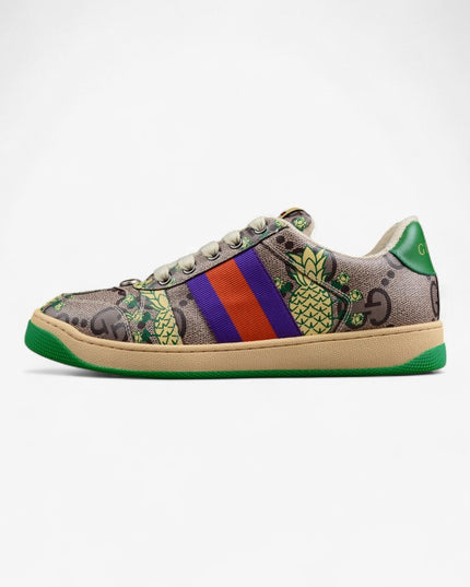Gucci Pineapple Print GG Supreme Sneaker