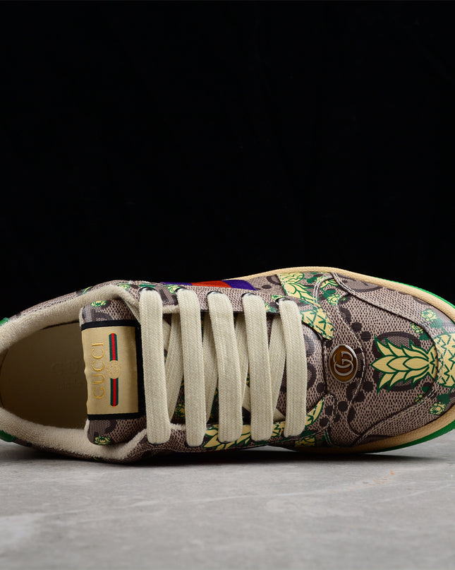 Gucci Pineapple Print GG Supreme Sneaker
