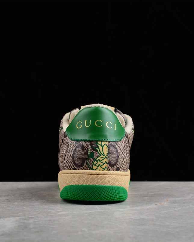 Gucci Pineapple Print GG Supreme Sneaker