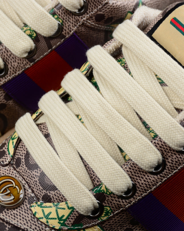 Gucci Pineapple Print GG Supreme Sneaker