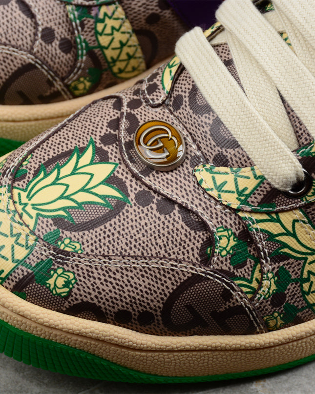 Gucci Pineapple Print GG Supreme Sneaker