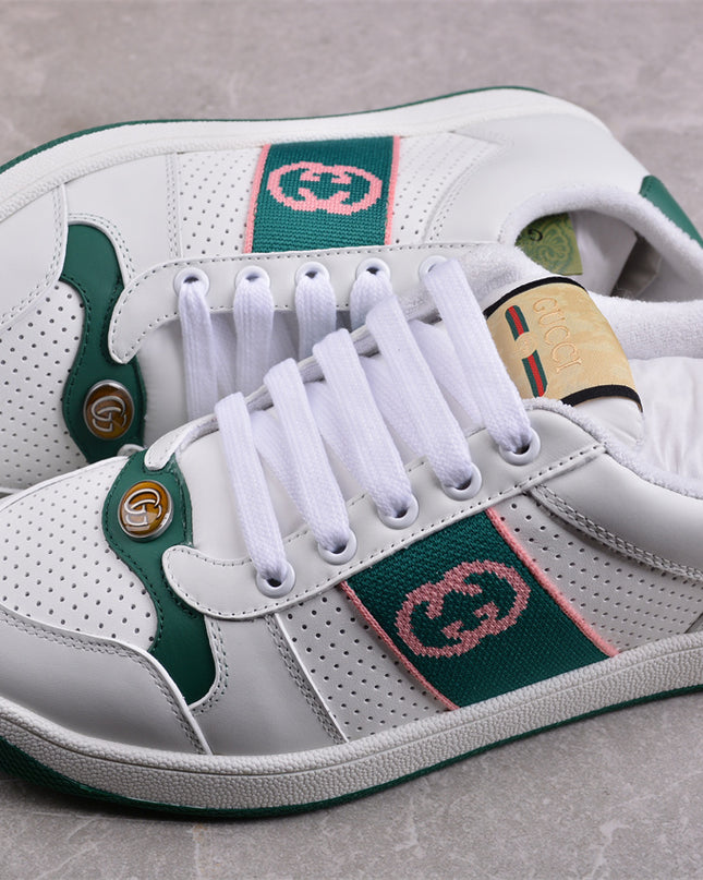Gucci Premium Men's Suede Sneaker – Italian Coast Inspired