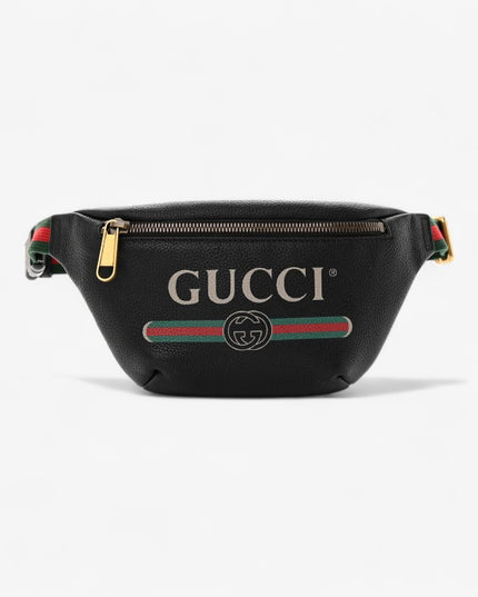 Gucci Print Small Belt Bag 527792 Black