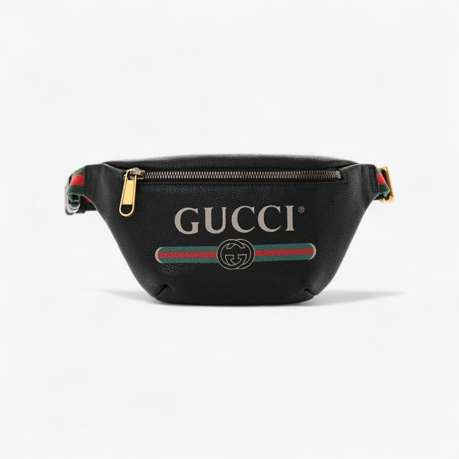 Gucci Print Small Belt Bag 527792 Black