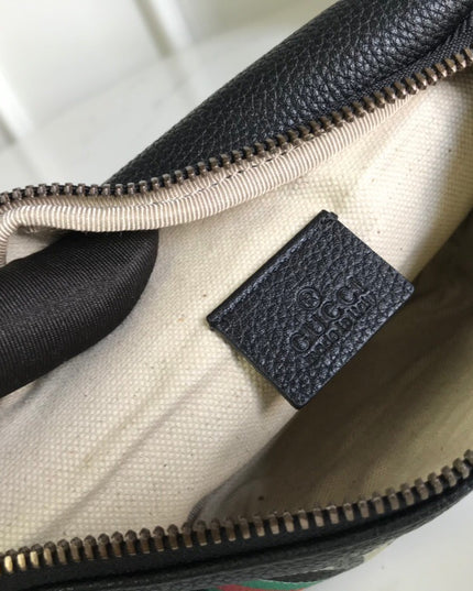 Gucci Print Small Belt Bag 527792 Black