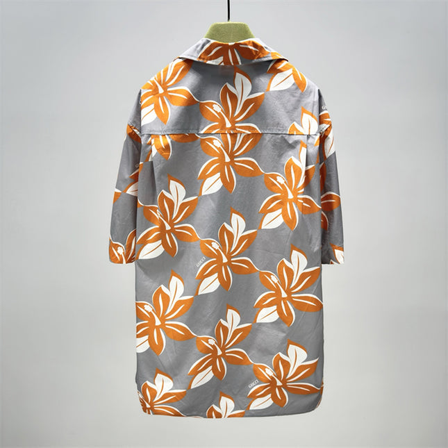 Gucci Printed Cotton Poplin Shirt