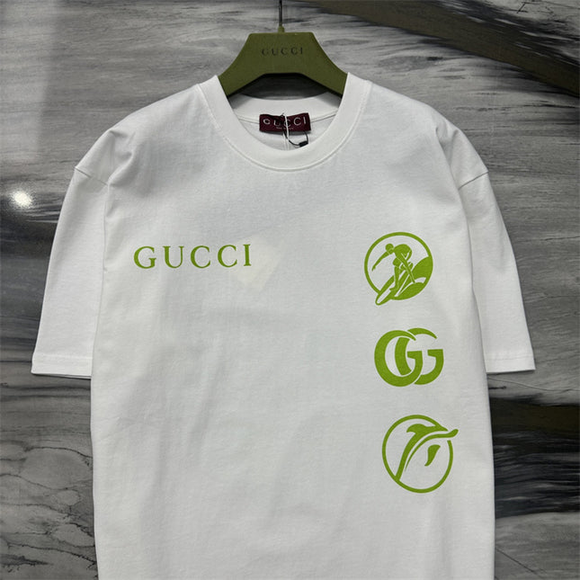 Gucci Printed Cotton‑Jersey Icon T‑Shirt