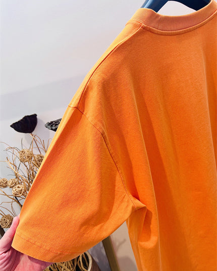 Gucci Printed Cotton‑Jersey T‑Shirt in Orange