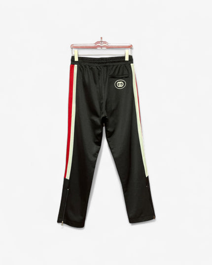 Gucci Retro Logo Track Pants with Tricolor Stripes