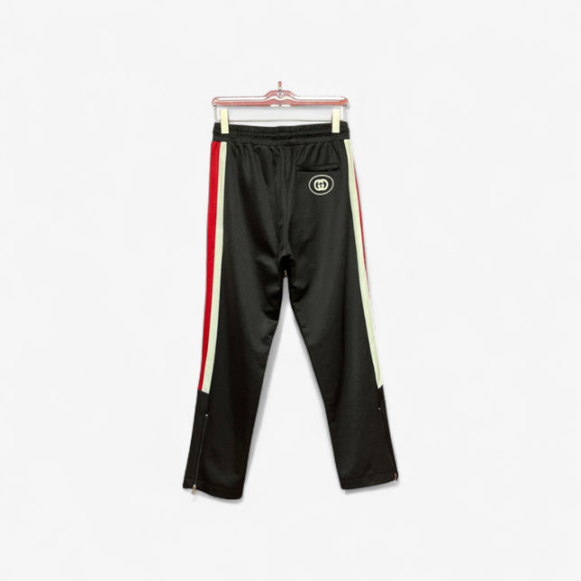 Gucci Retro Logo Track Pants with Tricolor Stripes
