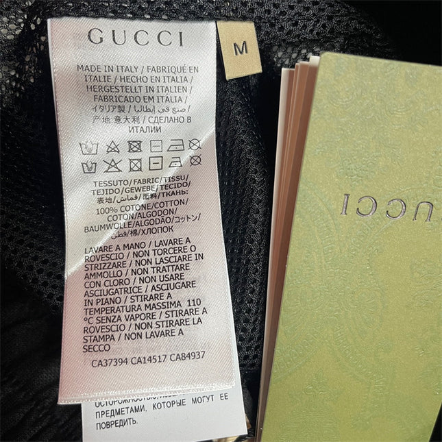 Gucci Retro Logo Track Pants with Tricolor Stripes