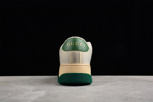 Gucci Retro Platform Sneaker – Green & Orange Stripe