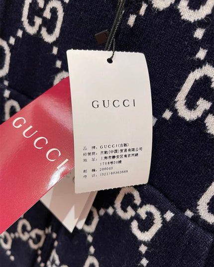 Gucci Reversible GG Monogram Hooded Zip Jacket