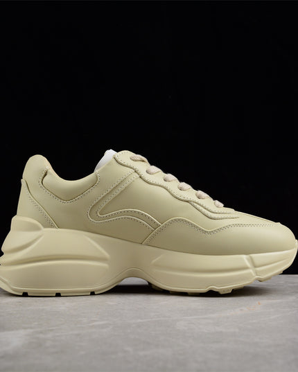Gucci Rhyton Cream Sneaker with Blue Bunny Print